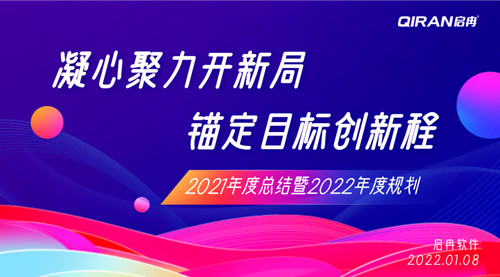 【啟冉軟件】2021年度總結(jié)暨2022年度規(guī)劃大會(huì)